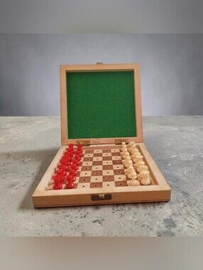 Vintage Mini Travel Chess | West Germany